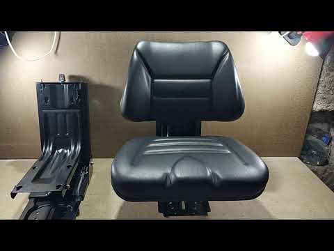 Видео: Сиденье малого трактора и спец. техники - универсальное. - ATP-B