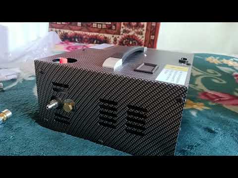 Видео: Насос воздушного компрессора GX-E-CS1-I PCP до 300 бар