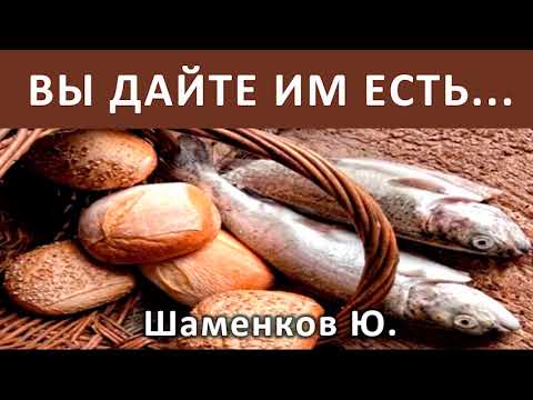 Видео: ВЫ ДАЙТЕ ИМ ЕСТЬ... Шаменков Ю. (Для благовестников). Проповедь МСЦ ЕХБ