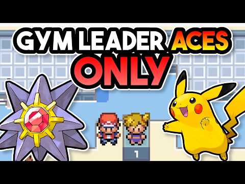 Видео: Могу ли я победить Pokemon Fire Red, используя ТОЛЬКО лидеров спортзала?