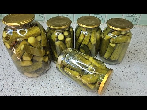 Видео: Только так, другие способы не признаю. Хрустят! Самые настоящие и вкусные огурцы просто.