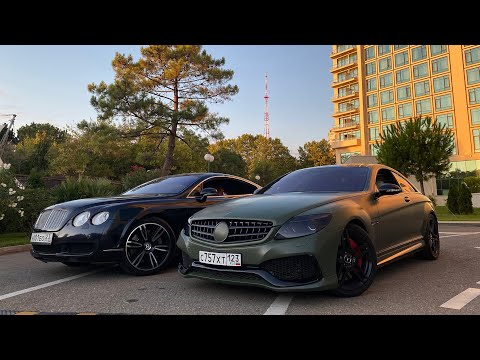 Видео: Mercedes RENNtech vs Bentley Continental GT. Каха и Чуня