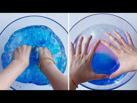 Видео: Самые расслабляющие и приятные видео со слаймами #314 //Быстрая версия // Слайминг //