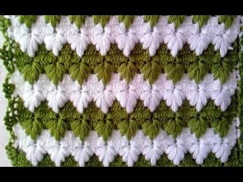Видео: Узоры крючком. Гусиные лапки