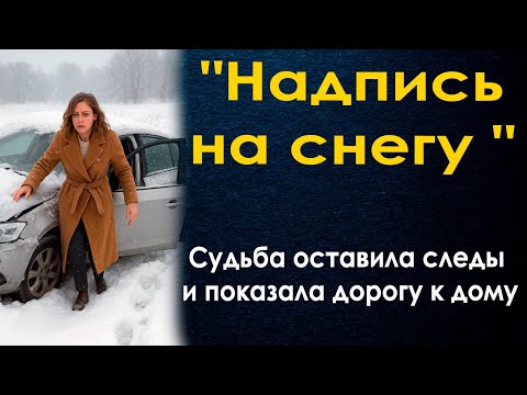 Видео: "Надпись на снегу" Судьба оставила следы и показала дорогу к дому