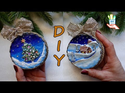 Видео: 🎄Новогодняя миниатюра на елку [diy]