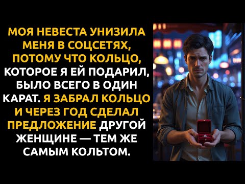 Видео: Она ОТВЕРГЛА моё кольцо. Когда Я ЖЕНИЛСЯ на другой, она пришла на МОЮ СВАДЬБУ в белом платье.