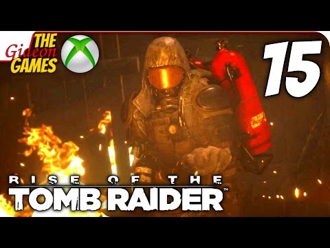 Видео: Прохождение Rise of the Tomb Raider на Русском [XBOne] - #15 (Жаркий бой)