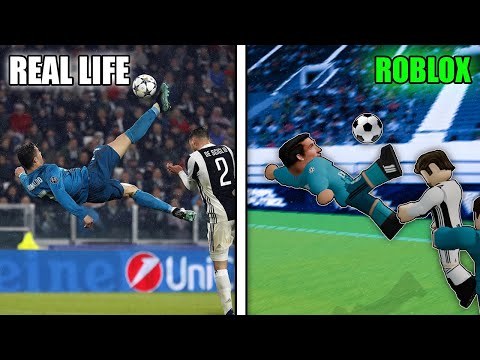 Видео: Воссоздание голов Роналду 2009-2023 годов в ROBLOX