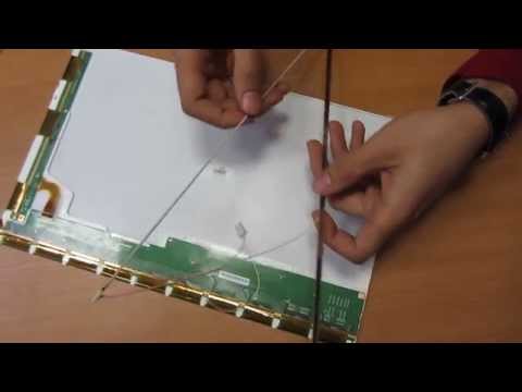 Видео: Переделка подсветки матрицы ноутбука с CCFL на LED