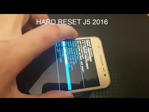 Видео: Samsung j5 сброс до заводских настроек (Настройка телефона)