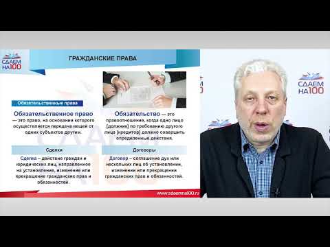 Видео: 5.8 Право. Имущественные и неимущественные права