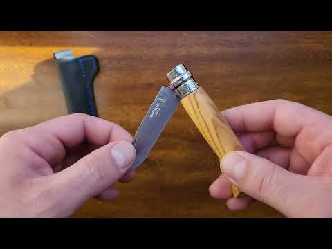 Видео: Opinel N8 олива