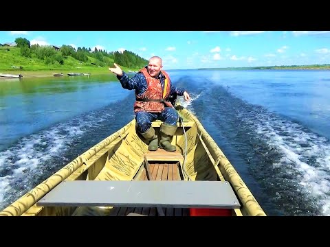 Видео: УРАЛОЧКА \ ПЕРВЫЕ ИСПЫТАНИЯ НА ВОДЕ \ КОМИ ЛАДЬЯ