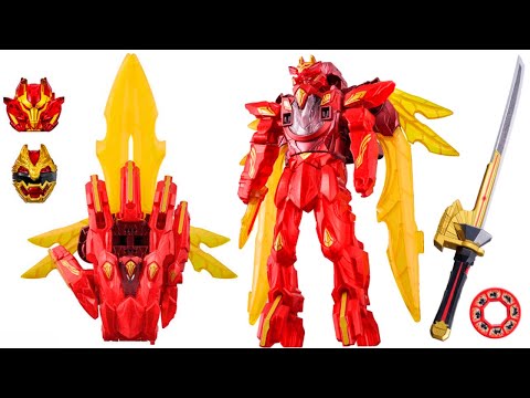 Видео: Эксклюзив премиум-версии Bandai! DX Tega Sword Origin и Memorial Shinkenmaru! Gojuger