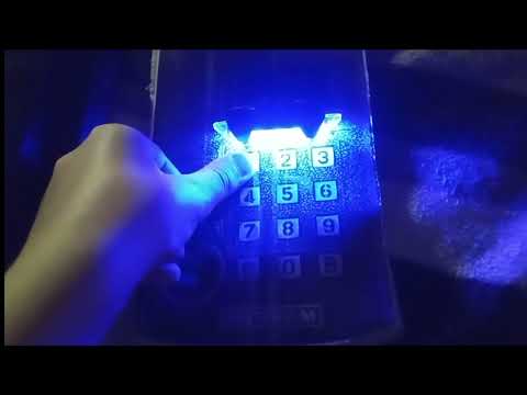 Видео: Домофон МЕТАКОМ МК.2003.2 с синей подсветкой