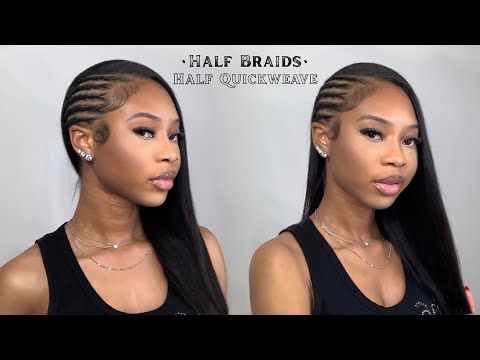 Видео: СПОСОБ СДЕЛАТЬ: Полукосы Полубыстрое плетение (по мотивам Кэсси)