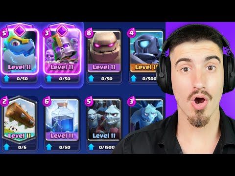 Видео: СЪЗДАДОХ GOLEM DECK - CLASH ROYALE 20 WIN CHALLENGE