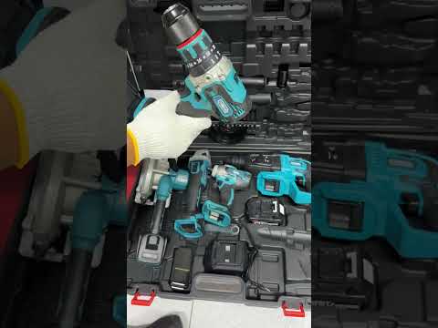 Видео: Обзор на набор аккумуляторных инструментов 5в1 от TASKO TSK-5v1BIG