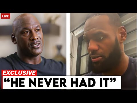 Видео: Майкл Джордан наконец рассказал, почему он никогда не принимал Леброна Джеймса