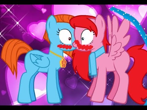 Видео: Аск. ШОК! Пинки поцеловала Свити! (пони креатор)