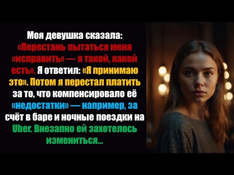 Видео: Моя девушка сказала: «Перестань пытаться меня „исправить“ — я такой, какой есть». Я сказал...