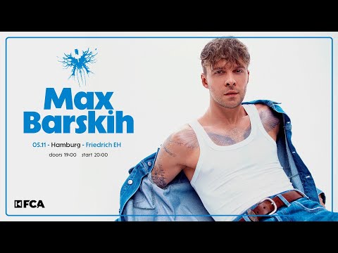 Видео: (Max Barskih — Sound of Bloom)  Max Barskih — World Tour 2025 (Гамбурзі-Hamburg) 05.11.2025 (20:00)