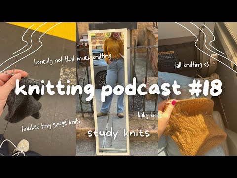 Видео: Свитер с перекрученными петлями, майка Palm Springs, детский трикотаж // Подкаст №18