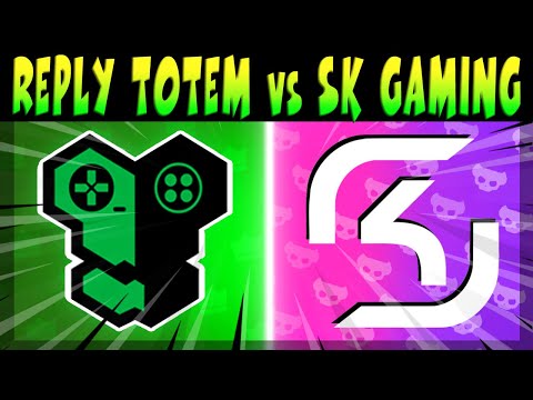 Видео: КРУТОЙ СКРИМ, ИГРАЮТ - REPLY TOTEM vs SK GAMING #brawlstars