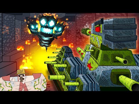 Видео: Рождение великого Иссушителя - Мультики про танки / Майнкрафт