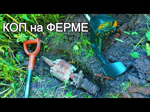 Видео: Старая Ферма Удивила!!! Нашёл запчасть от Электродвигателя. Коп металлолома с MD-4030