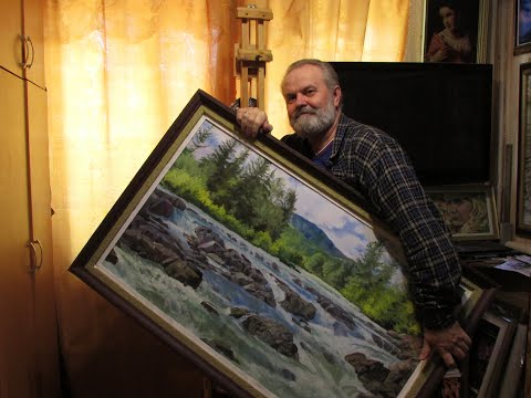 Видео: КАК ,, СХОДИТЬ НА ПЛЕНЭР,,    НЕ ВЫХОДЯ ИЗ ДОМА     А,  МИШИН,