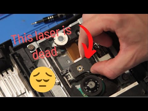 Видео: Ремонт хлама на eBay: замена лазера в 35001 Fat PS2 во время грозы