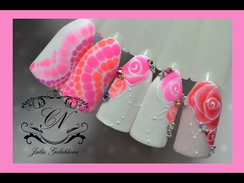 Видео: ♥Дизайны  в технике "по мокрому" теперь сможет сделать каждый.♥