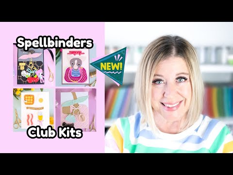 Видео: Самые милые новинки Spellbinders Kit Clubs