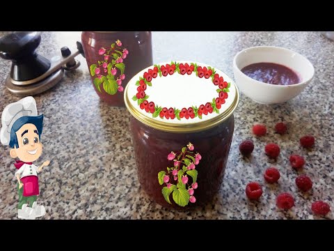 Видео: Малиновый Соус к Мясу на Зиму
