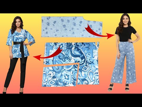 Видео: ✅Вот совет, как правильно сшить очень простые брюки и блузку!