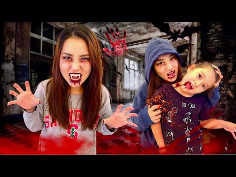 Видео: ВАМПИР КЕЛДІ🧛‍♀️|ҮЙГЕ ТЫҒЫЛЫП КІРДІ😱|АЙЛИНДІ ТІСТЕДІ😭