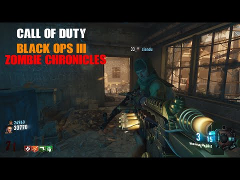 Видео: COD Black Ops 3  Zombies Chronicles .Verrückt  Пробуем тактику для выживания (1440p 60fps )