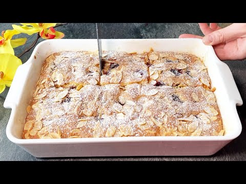 Видео: Нежнее пирога я не ела! Венгерский пирог!  Или как испечь воздушный вишневый пирог.