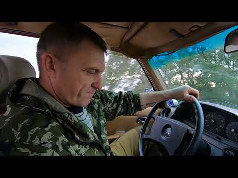 Видео: Мерс W123 ом 615 турбо. Пробный выезд.