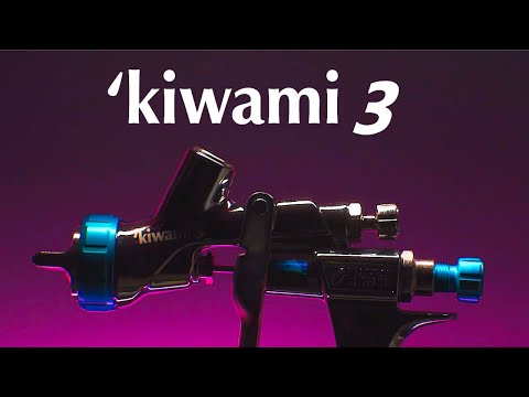 Видео: Обзор и тест краскопульта Anest Iwata Kiwami3 - обновленной Anest Iwata W300-WB1