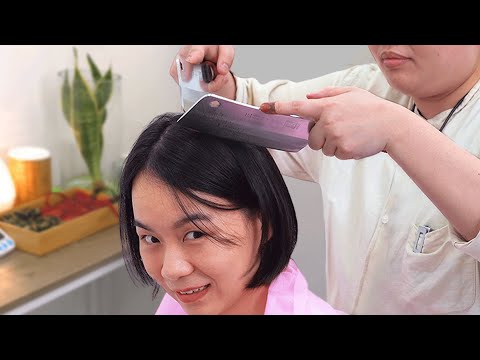 Видео: ASMR массаж ножом для сна | Массаж ножом полезен при головных болях