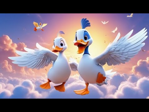 Видео: Гуси-Гуси-Гуси – Путешествие по семи холмам | Немецкая детская песня | Детский стишок | Детские п...