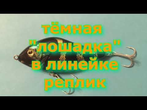 Видео: Тёмная лошадка в линейке реплик Салмо Слайдер. #pike #salmo slider #fish #рыбалка #щука #jerkbait