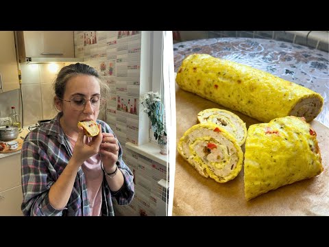 Видео: Соковитий КУРЯЧИЙ РУЛЕТ з сиром || Це швидко та смачно!!!