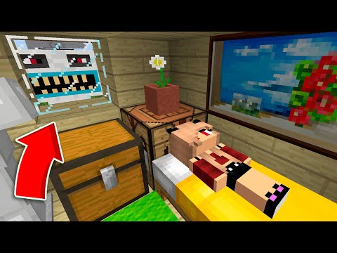 Видео: КТО НАПУГАЛ МАШКУ В 3 ЧАСА НОЧИ В МАЙНКРАФТ ! Алексбой Minecraft