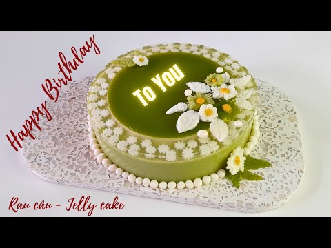 Видео: Посмотрев это видео, вы легко приготовите желейный торт на день рождения.