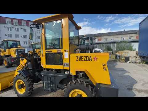 Видео: Обзор-сравнение погрузчиков GoodWork LX100F и ZVEZDA ZL10E