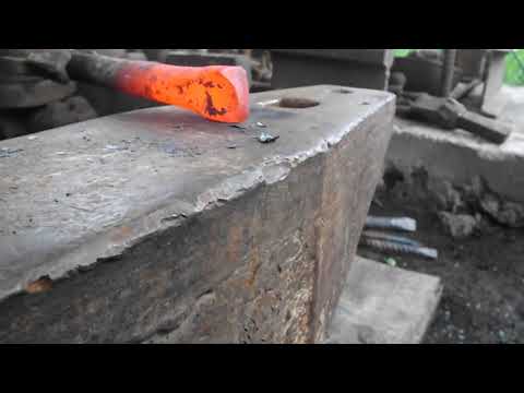 Видео: как сделать зубило???...по простому без всякой химии....и долгой теории...